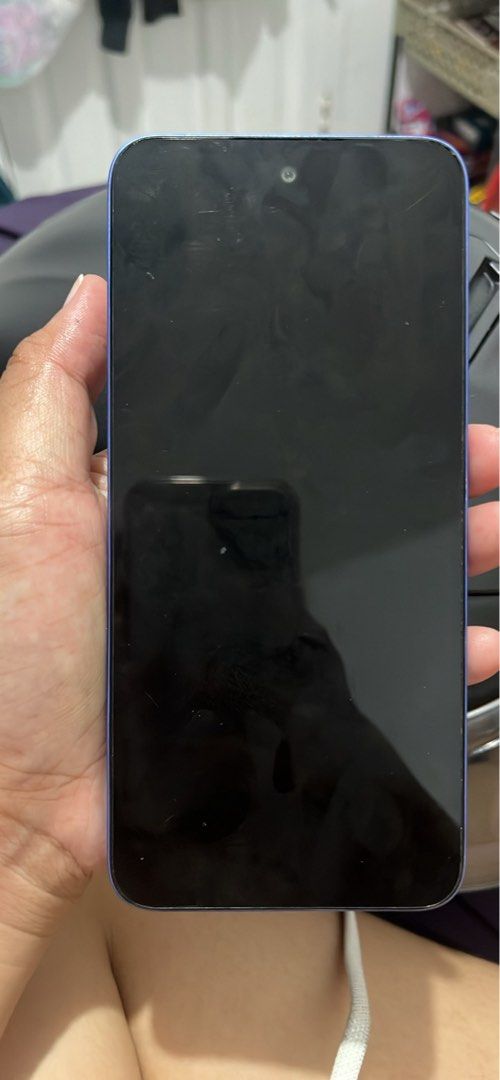 Infinix Smart 10 Plus (Category: Android Others) located in Bayawan. Submitted by airahmay1012 (Listing ID 1466985084, Image 3). Description: - Brand/Model: Infinix Smart 10 Plus - Color: Iris Blue - Storage Capacity: 128GB - Condition: Pre-owned, well-maintained - Meetup Location: Bayawan City Plaza - Can do delivery via Jrs or Lbc Issue : Ganyan yung screen niya pero 1 month pato sa akin . .