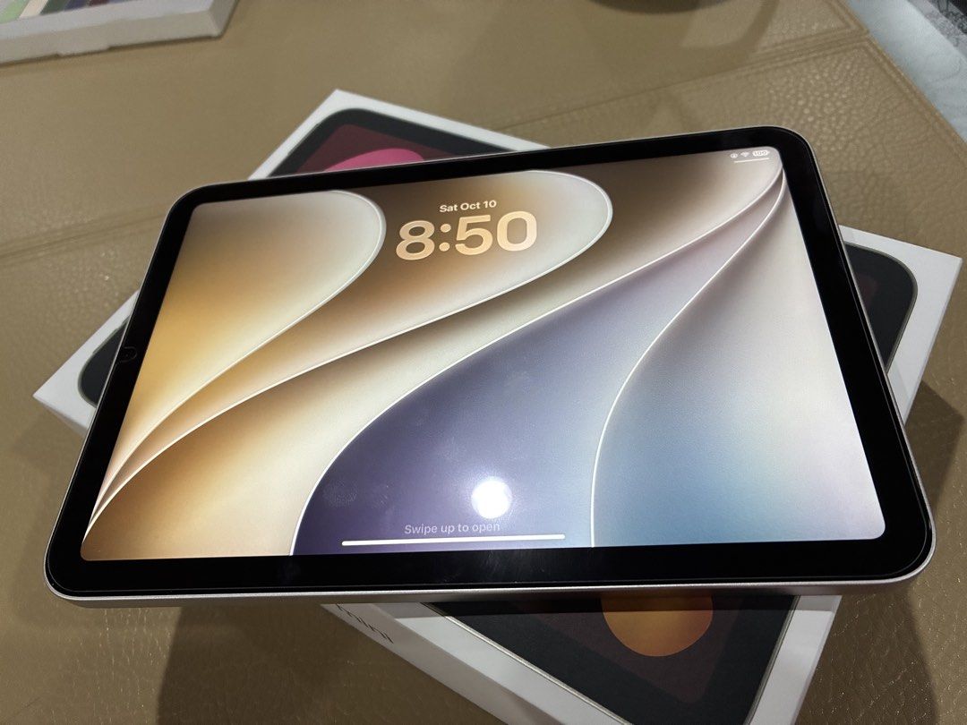 Ipad Mini 7 256Gb Wifi Only (Category: iPad) located in Meycauayan. Submitted by mykel_jan (Listing ID 1467106791, Image 2). Description: - Selling my personal iPad Mini 7 256Gb Wifi Only in Starlight Color - iPad is in pristine condition; no dents, no scratches and no discoloration - with tempered film installed since day 1 - Practically Brand new since it was just bought last September 25, 2026 - With Apple Warranty Coverage until September 25,