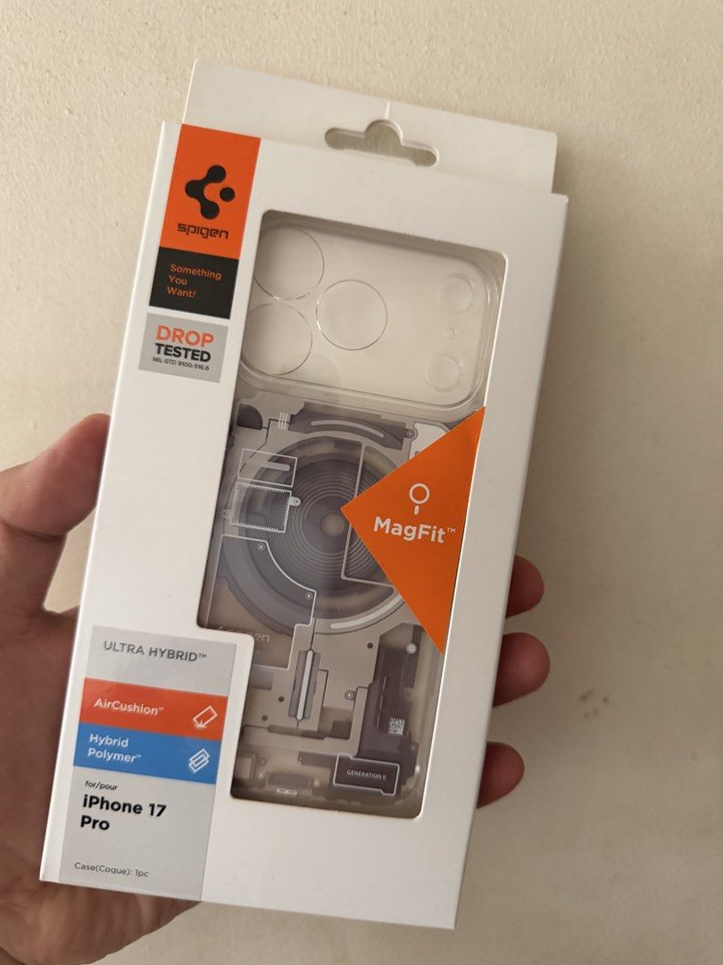 iphone 17 pro case (Category: Cases & Sleeves) located in Batangas. Submitted by bullet909 (Listing ID 1467135173, Image 1). Description: spigen case for iphone 17 pro.