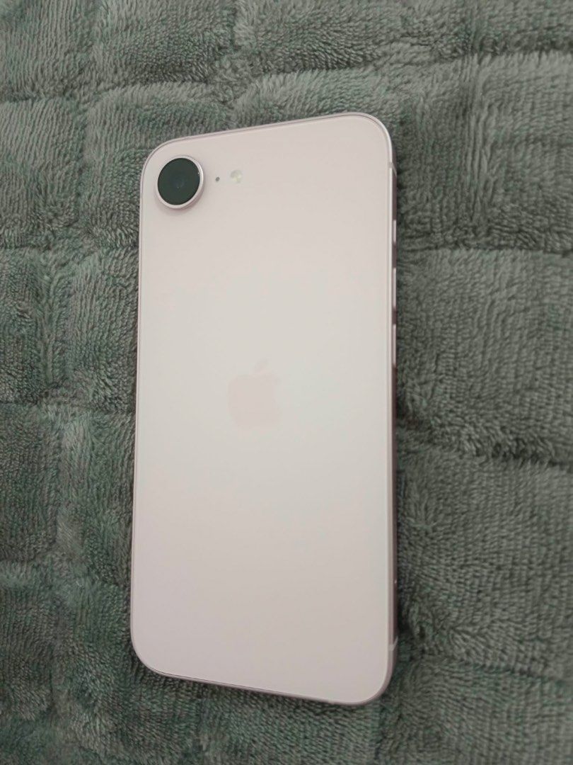 iPhone 17e 256GB (Category: iPhone 17 Series) located in Mandaluyong City. Submitted by jpgm. (Listing ID 1467006656, Image 3). Description: Iphone 17e - 256gb Soft Pink Battery Health 100% Bought last month September 2026 Good as new, No dents, No issue Warranty until 2027 Included Box and Charging Cable Meet up SM Megamall Mandaluyong.