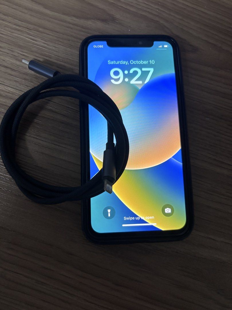 Iphone X 256gb (Category: Others) located in Bacoor. Submitted by arvzzy (Listing ID 1467111714, Image 3). Description: FOR SALE IPHONE X 256gb Replaced LCD ( Good Condition like Original) Replaced Battery ( Battery last a day) Factory Unlocked Working True tone Working Face ID Unli Reset All working good Good Condition UNIT AND CABLE ONLY BACOOR.