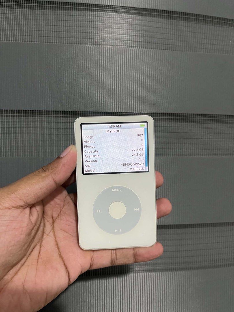 Ipod classic 5th gen (Category: Portable Music Players) located in Quezon City. Submitted by all_about_retro (Listing ID 1467114676, Image 1). Description: Ipod classic 5th gen Like new Good lcd Good clickwheel Good hdd Reallocs 0 Pending sector 0 Good battery Unit & belkin case No issue Pickup.