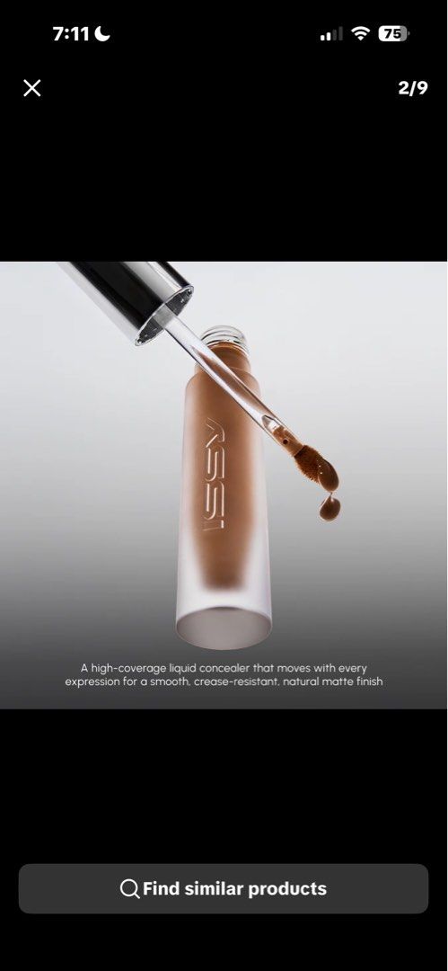 ISSY NF1.5 Active Fluid Flex Strechable Concealer (Category: Makeup) located in Quezon City. Submitted by citypages (Listing ID 1467086664, Image 1). Description: - rfs: not my shade - w box pa.