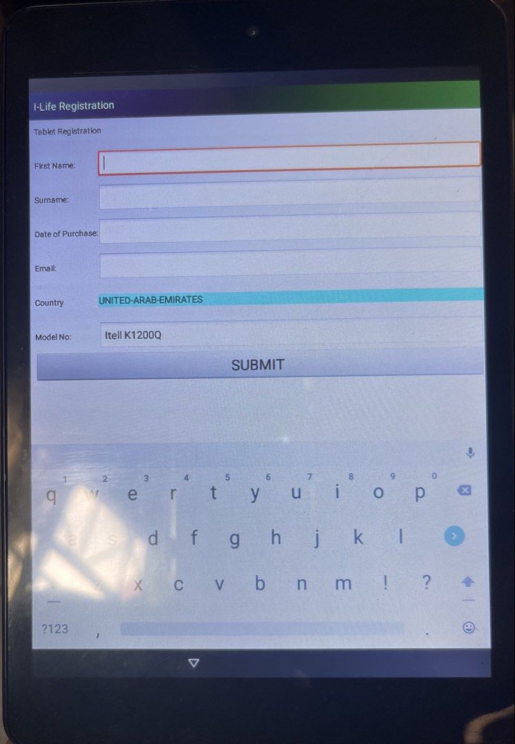 ITELL K1200QB Tablet (Category: Android) located in Manila. Submitted by schanschan (Listing ID 1467010626, Image 3). Description: 8-inch Wi-Fi tablet with 1GB RAM and 8GB storage RFS: Decluttering & Extra Funds Issues: Moderate Lag & Signing-In Tablet Only Best used for basic & offline PDF reading/ spare parts 📍 From Malabon area 📦 SF to be shouldered by buyer ✅ GCash payment only.