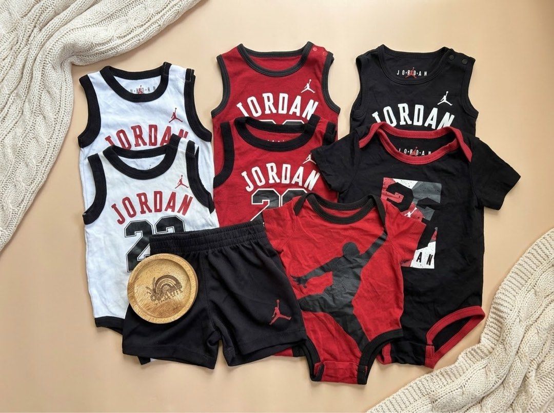 J0RD@N ONESIES 0-12MOS (Category: Babies & Kids Fashion) located in San Pablo. Submitted by majhoii (Listing ID 1467089180, Image 1). Description: Preloved J0rd@n onesies 199-249 each Message me for the price, details posted on each photo LAGUNA GCASH/MARI.B JNT SHIPPING ❌JD SHORT SOLD ❌JD RED 1 ONESIE SOLD.