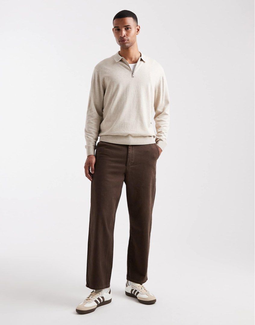 JACK & JONES Quarter Zip Polo Sweater (Category: Coats, Jackets and Outerwear) located in Echague. Submitted by love.periii (Listing ID 1467109491, Image 1). Description: 𝐀𝐕𝐀𝐈𝐋𝐀𝐁𝐋𝐄 | Send your offer if interested. Please don’t ask obvious or clearly indicated questions—it will not be entertained. ❌ NO LOWBALLERS ❌ fits medium-large NO ISSUE payment: gcash shipping via j&t.