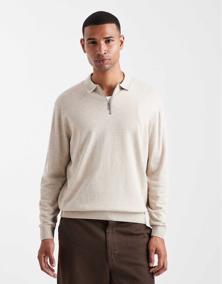 JACK & JONES Quarter Zip Polo Sweater (Category: Coats, Jackets and Outerwear) located in Echague. Submitted by love.periii (Listing ID 1467109491, Image 2). Description: 𝐀𝐕𝐀𝐈𝐋𝐀𝐁𝐋𝐄 | Send your offer if interested. Please don’t ask obvious or clearly indicated questions—it will not be entertained. ❌ NO LOWBALLERS ❌ fits medium-large NO ISSUE payment: gcash shipping via j&t.