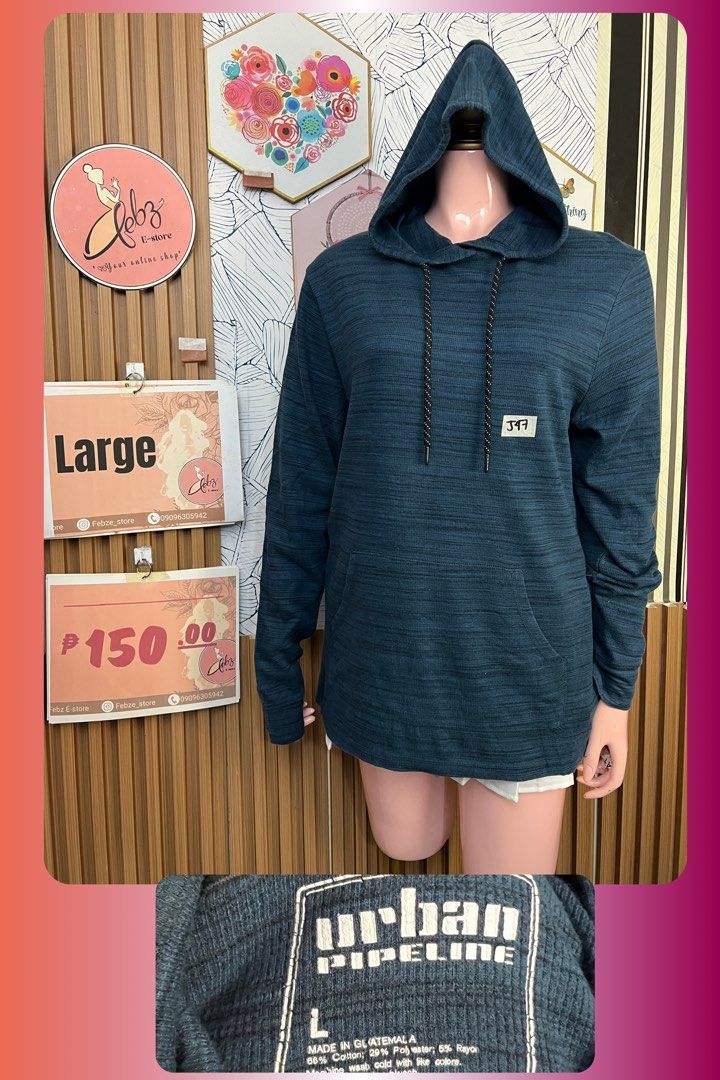 PREMIUM JACKET HOODIE COTTON ASSORTED Oct5 (Category: Coats, Jackets and Outerwear) located in Talisay. Submitted by frentuma (Listing ID 1466988732, Image 3). Description: VISIT MY FB PAGE FEBZ E-STORE FOR MORE ITEMS 💕💕🛍️🛍️ Like new Preloved price and size indicated each picture 👍 like and follow fb page Febz e-store for more available items 📌Location Deca Dumlog Talisay Cebu Cebu buyer- delivery maxim add delivery fee or pick.up (Near loc