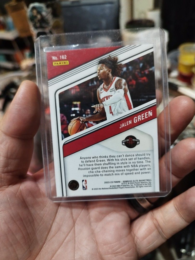 Jalen Green Elite card (Category: Raw Singles) located in Bacoor. Submitted by bigdaddy1027 (Listing ID 1466997706, Image 3). Description: .