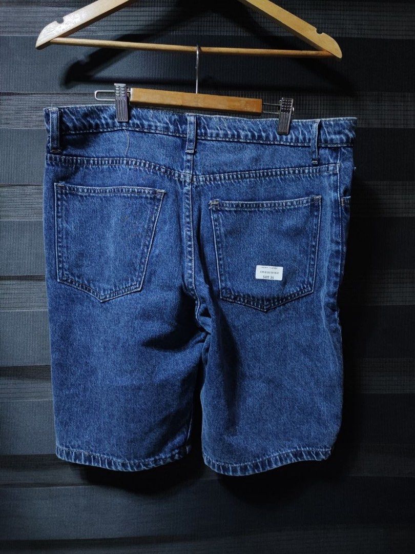 Jhorts Threads Blue Denim Shorts (Category: Shorts) located in Pasig City. Submitted by abogadosupremo (Listing ID 1467129917, Image 2). Description: - Classic blue denim Jorts - Mid-thigh length - Standard five-pocket design - Button and zip closure - Comfortable fit - Ideal for casual wear - Easy to pair with t-shirts or polos - THIS IS LEGIT AND ORIGINAL SIZE : L THANK YOU SO MUCH. 🫶😊💯 GOD BLESS 🙏.