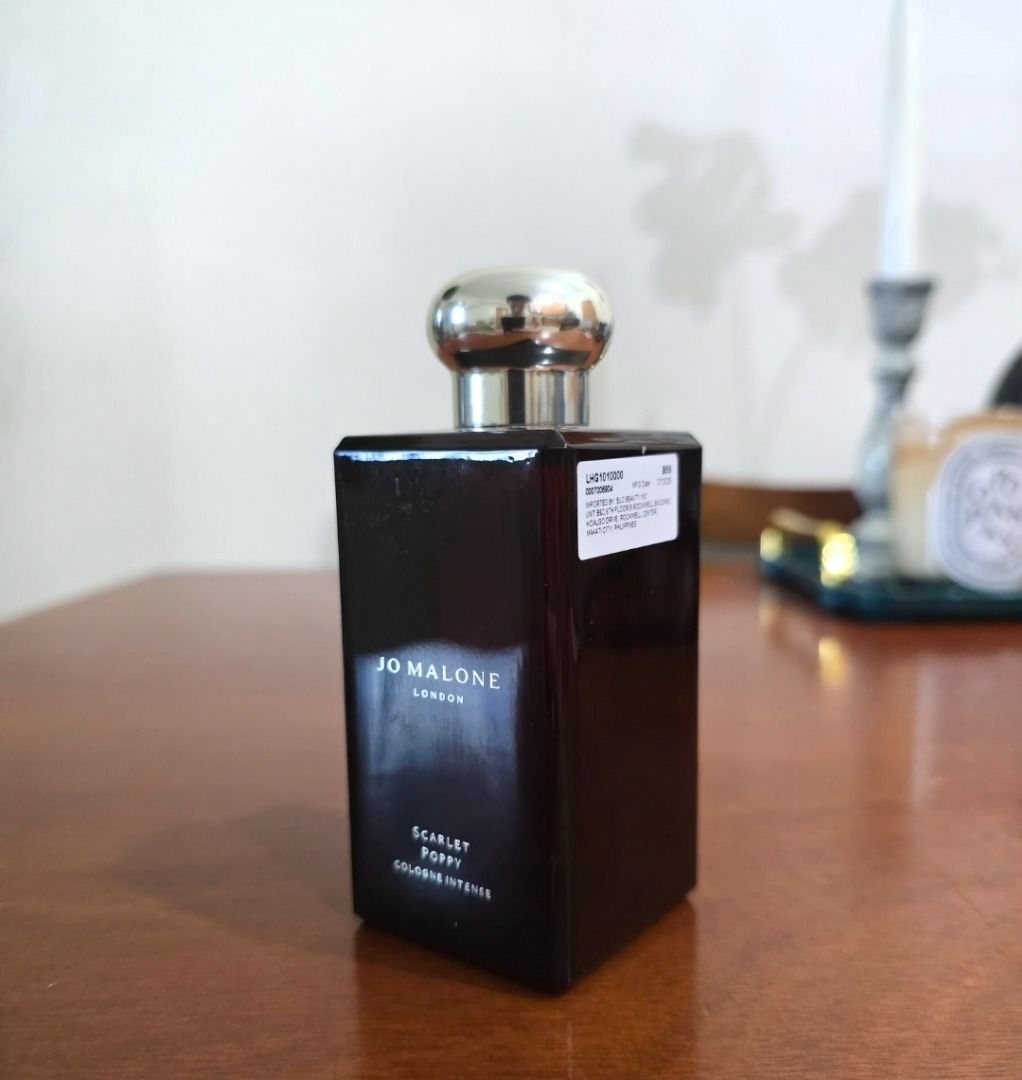 Jo Malone Scarlet Poppy Intense (Category: Fragrance & Deodorants) located in Taguig. Submitted by vhienparfumerie (Listing ID 1466903513, Image 1). Description: Jo Malone Scarlet Poppy Intense 100ml Brand new. No box. .