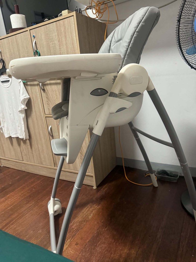 Joie 10-in-1 Foldable Adjustable High Chair (Category: Baby High Chairs) located in Manila. Submitted by cjezbte (Listing ID 1467167184, Image 3). Description: Joie Baby High Chair Complete with inclusions Lightly used Loc: Palanan Makati / San Andres Manila.