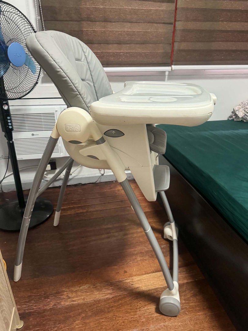 Joie 10-in-1 Foldable Adjustable High Chair (Category: Baby High Chairs) located in Manila. Submitted by cjezbte (Listing ID 1467167184, Image 2). Description: Joie Baby High Chair Complete with inclusions Lightly used Loc: Palanan Makati / San Andres Manila.
