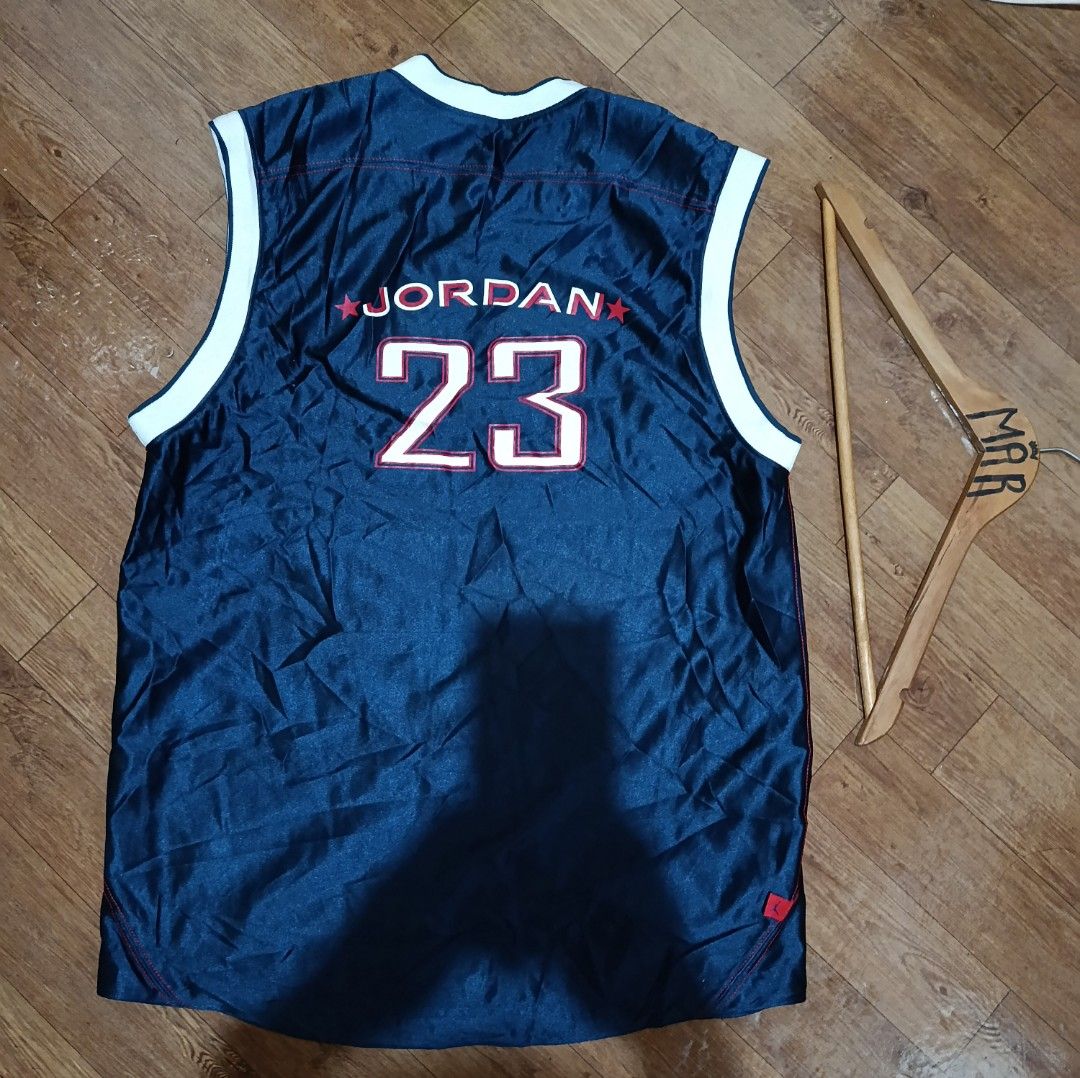 Jordan Jersey Reversible (Category: Activewear) located in Caloocan City. Submitted by demar916631 (Listing ID 1467006606, Image 2). Description: Ptpa! Jordan Jersey baliktaran Small on tag W20 L27-28 Asnew condi No issue Price: 1200 free sf Dm.