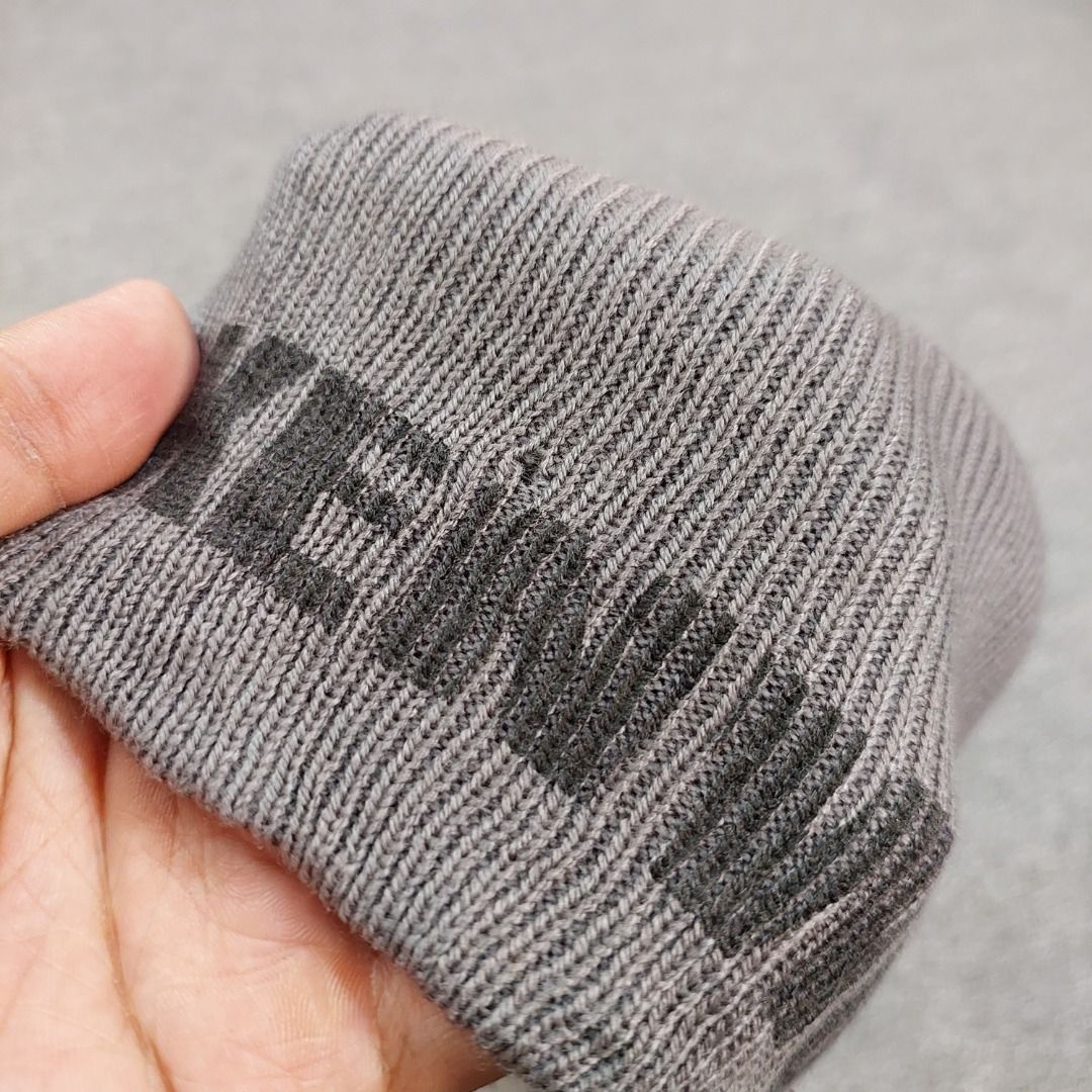 Kenworth Trucker Grey Knitted Beanie Cap (Category: Caps & Hats) located in Cebu City. Submitted by thrift.thriftly (Listing ID 1467017589, Image 2). Description: condition: excellent issues: sign of use type: beanie .