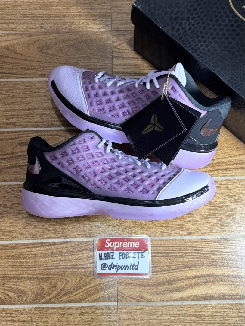 Kobe 3 Pink Quartz (Category: Sneakers) located in Mandaluyong City. Submitted by dripunltd (Listing ID 1467087936, Image 1). Description: Kobe 3 Pink Quartz Size 10 Brand New 12,999.