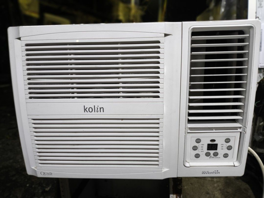 KOLIN QUAD DC 1.5 FULL INVERTER (Category: Air Conditioning and Heating) located in Manila. Submitted by jacobairconshop (Listing ID 1467133500, Image 3). Description: 🥶Aircon Window Type🥶 💯Good condition 💯Malamig at malinis po 💯No Issue 💯No Repair 💯Super tipid sa kuryente.