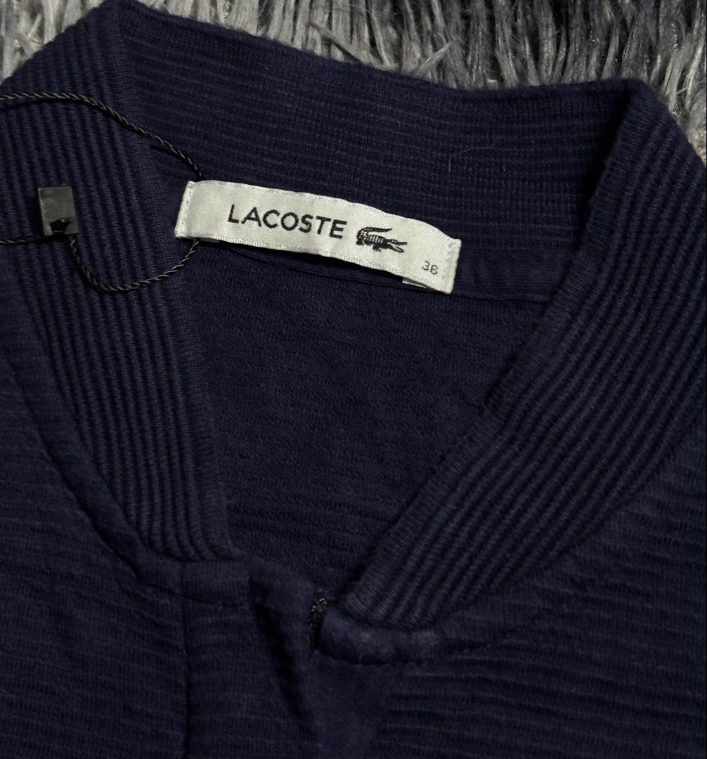Lacoste (Category: Activewear) located in Legazpi City. Submitted by thesource052 (Listing ID 1467165286, Image 3). Description: Lacoste Size 36. Width: 16” Length: 25” Excellent condition No issues.