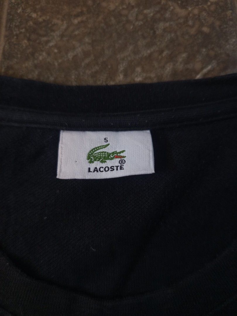 Lacoste Crocodile logo (Category: Activewear) located in Ligao. Submitted by john_thrift (Listing ID 1467080341, Image 3). Description: lacoste crocodile logo size: 5 dimes:29x24 500 shipped.
