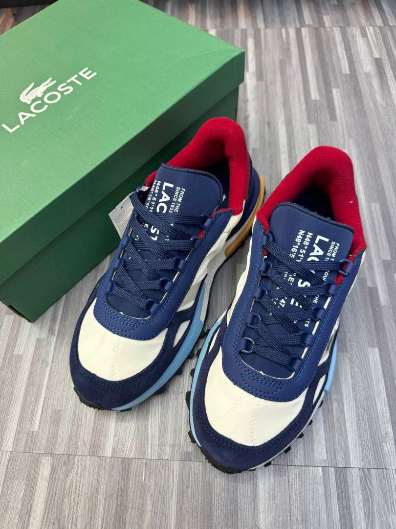Lacoste Elite Active Sneakers (Category: Sneakers) located in Manila. Submitted by aiman_sole5 (Listing ID 1467149775, Image 2). Description: ₱2000 - with box included Available size: 41. 42. 43. 44. 45 📍Binondo, Manila - Lalamove available (same day delivery) - JNT shipping available .