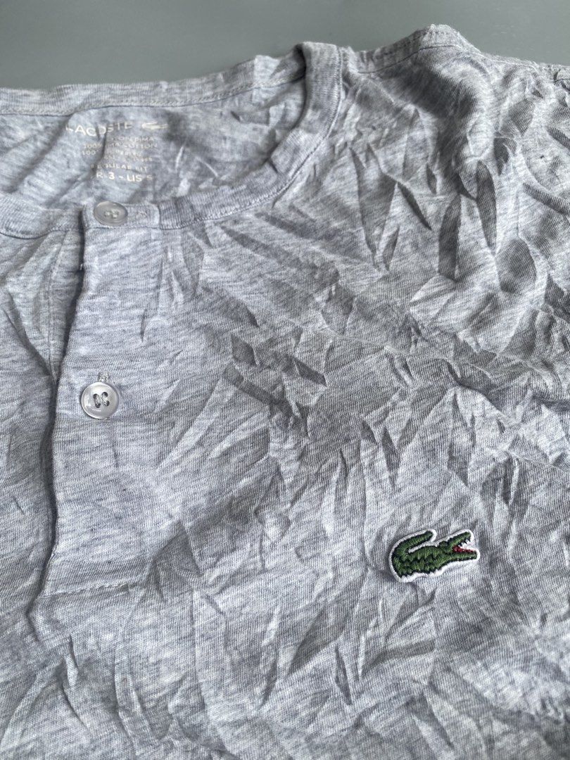 Lacoste Henley Tshirt (Category: Activewear) located in Lipa City. Submitted by local-drip-source (Listing ID 1467082357, Image 3). Description: .