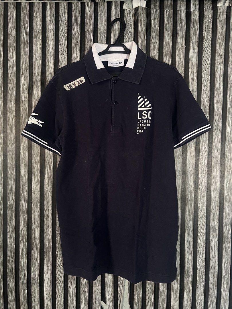 Lacoste LSC Darkblue (Category: Tshirts & Polo Shirts ) located in Quezon City. Submitted by jeironfits (Listing ID 1467009264, Image 1). Description: Size S 750 negotiable +shipping fee Quezon city!.
