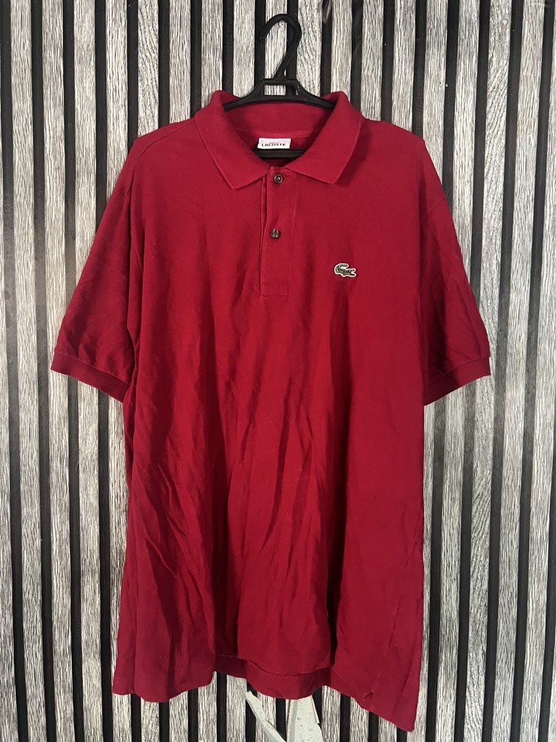Lacoste Maroon (Category: Tshirts & Polo Shirts ) located in Quezon City. Submitted by jeironfits (Listing ID 1467010637, Image 1). Description: Size L 1,250 negotiable +shipping fee Quezon city!.