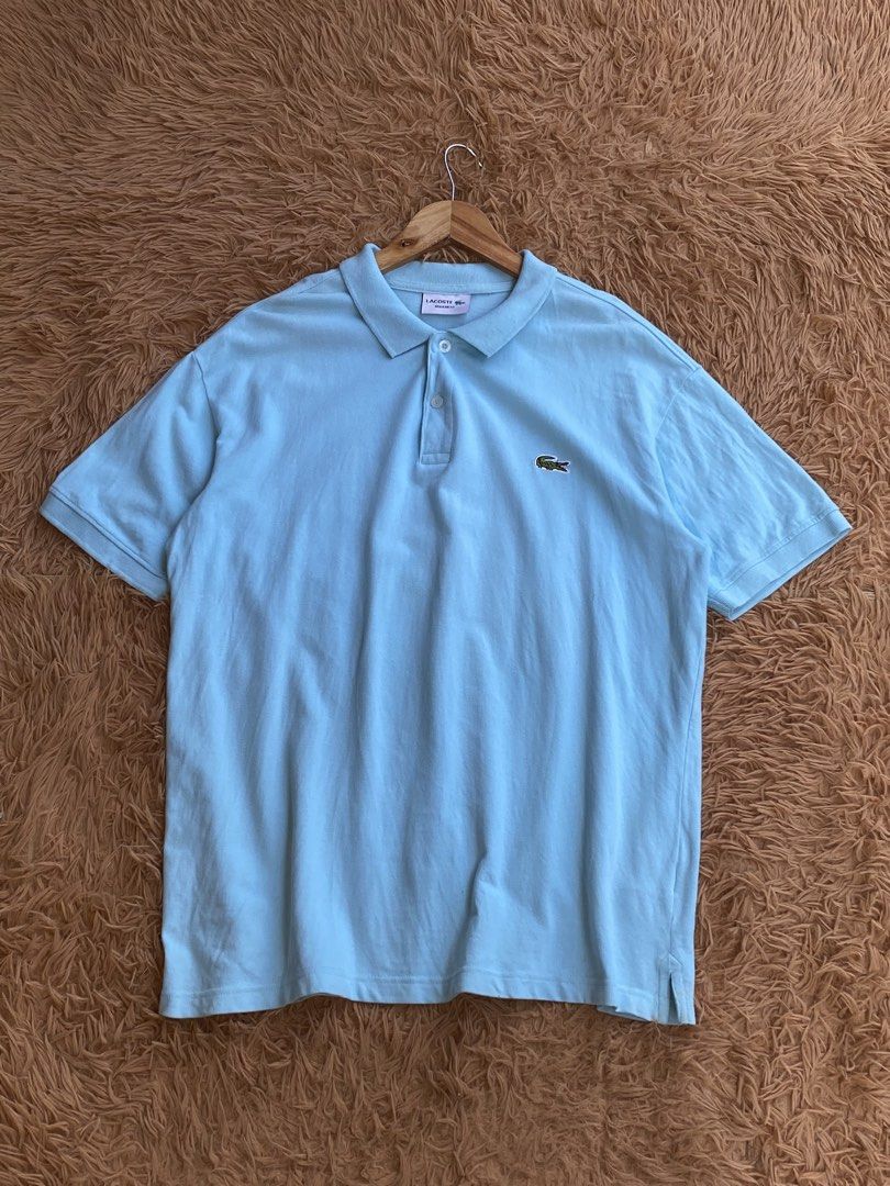 Lacoste polo (Category: Formal Shirts) located in Manila. Submitted by raversantos (Listing ID 1467138453, Image 1). Description: W-22 L-28 No issue Color rate 10/10 Excellent condition .