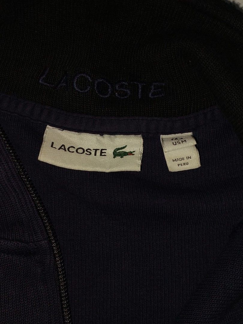 LACOSTE QZIP NAVY BLUE (Category: Formal Shirts) located in Tuguegarao City. Submitted by underground_hustl3 (Listing ID 1467096342, Image 3). Description: LENGTH -25 WIDTH -21 M-ON TAG 𝗔𝗨𝗧𝗛𝗘𝗡𝗧𝗜𝗖𝗜𝗧𝗬 𝗚𝗨𝗔𝗥𝗔𝗡𝗧𝗘𝗘𝗗💎 COLOR RATE 7.5/10✅️ EXCELLENT CONDITION💯 UNLI VOUCH/VC ISSUE: CHECK PHOTOS DM TO CLAIM📥 📍TUGUEGARAO CITY LUZON.