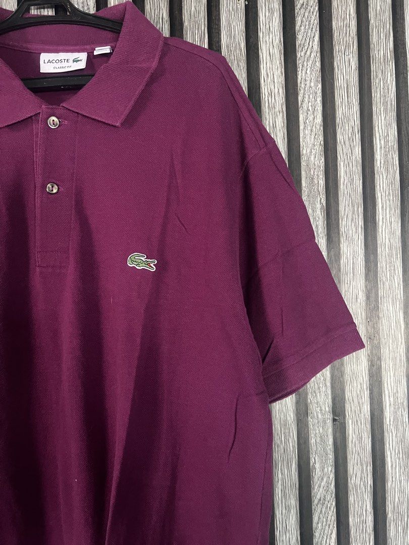 Lacoste Violet (Category: Tshirts & Polo Shirts ) located in Quezon City. Submitted by jeironfits (Listing ID 1467008444, Image 2). Description: Size 6 750 negotiable .