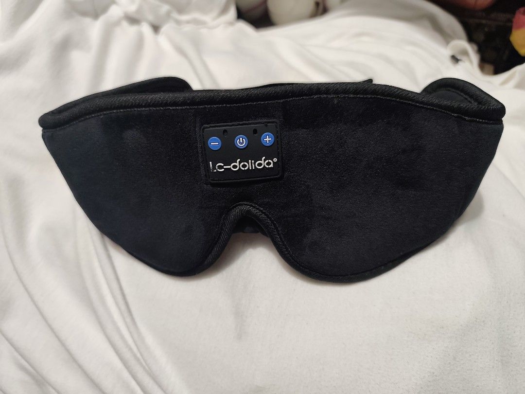 LC-Dolida 3D Sleep Mask with Bluetooth Wireless Headphones (Category: Headphones & Headsets) located in Taguig. Submitted by mmthriftshop.ph (Listing ID 1467160595, Image 2). Description: 😴 LC-Dolida 3D Sleep Mask with Bluetooth Wireless Headphones 🎧 💵 800.00 + SF ➡️ One Size Fits All ➡️ Type C USB charger ❌ NO COD/COP. ✅ Payment first policy. 🏷️ Like new condition and absolutely no issue. 📦 Shipping via Lalamove or J&T Express. 💳 Payment t