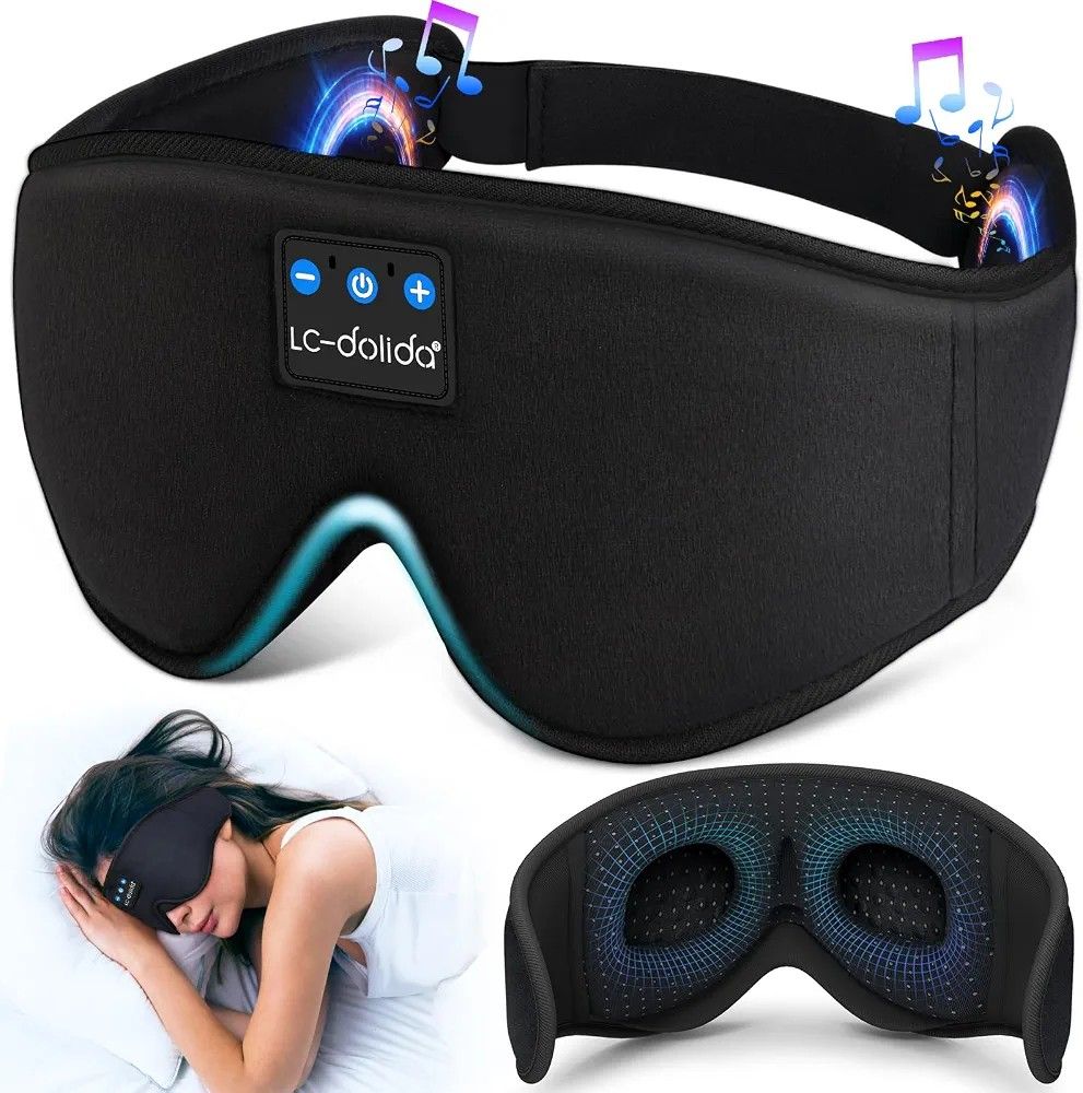 LC-Dolida 3D Sleep Mask with Bluetooth Wireless Headphones (Category: Headphones & Headsets) located in Taguig. Submitted by mmthriftshop.ph (Listing ID 1467160595, Image 1). Description: 😴 LC-Dolida 3D Sleep Mask with Bluetooth Wireless Headphones 🎧 💵 800.00 + SF ➡️ One Size Fits All ➡️ Type C USB charger ❌ NO COD/COP. ✅ Payment first policy. 🏷️ Like new condition and absolutely no issue. 📦 Shipping via Lalamove or J&T Express. 💳 Payment t