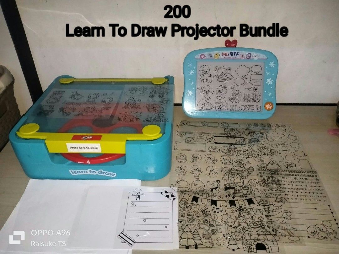 Learn To Draw Projector Bundle (Category: Educational & Learning Toys) located in Taguig. Submitted by raisuketoysshop (Listing ID 1467084143, Image 1). Description: PTPA NEW ARRIVAL!!.. PLEASE RESPECT POST AND PRICES.. Tested working and in good condition.. Secondhand Items Declared as is pa din po Pm for demo video What you see is what you get.. Please manage your expectations.. +40% COD Sho pee Check Out (sho pee fee+Tax+shipping materials) +4