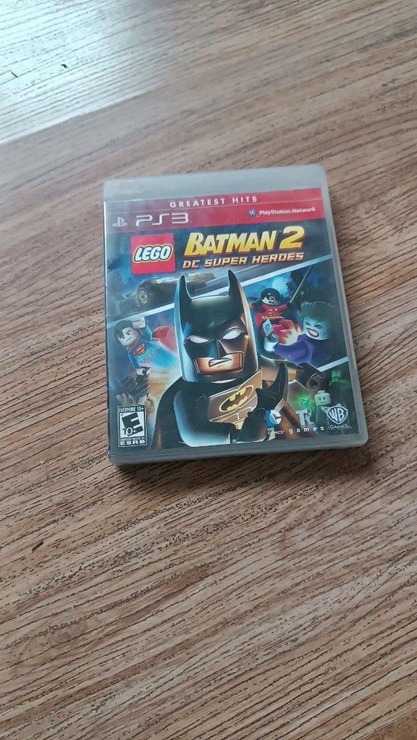 LEGO Batman 2: DC Super Heroes PS3 (Category: PlayStation) located in Quezon City. Submitted by jl_yu (Listing ID 1467030818, Image 1). Description: - Platform: PlayStation 3 (Greatest Hits Edition) - Includes: Original case, game disc, and manual booklet - Condition: Disc surface is clean and tested 100% working - Gameplay: Fun cooperative mode, perfect for LEGO and DC fans location: visayas ave QC O916-745-l866 pick up or shipping via lalamove.