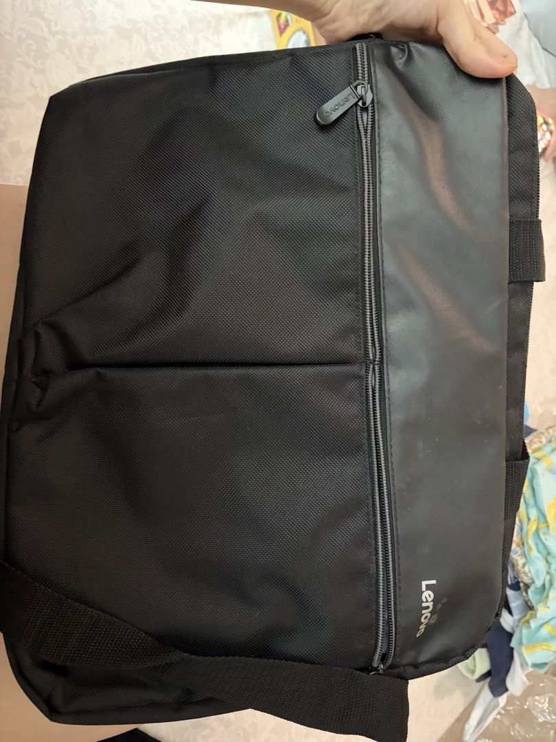 Lenovo black laptop bag briefcase shoulder strap (Category: Laptop Bags & Sleeves) located in Taguig. Submitted by declutterjam (Listing ID 1467032230, Image 1). Description: .