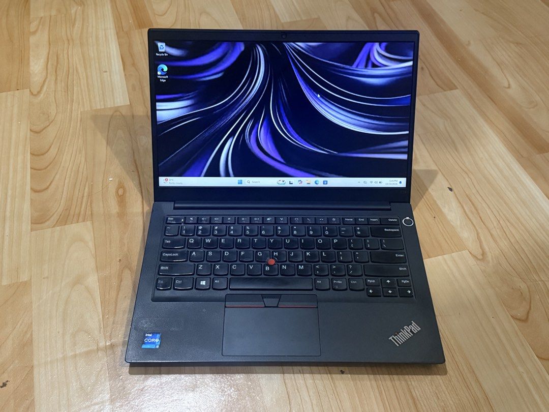 LENOVO THINKPAD E14 i5 11th gen 8RAM 512 SSD (Category: Laptops & Notebooks) located in Manila. Submitted by jaycore19 (Listing ID 1467072480, Image 1). Description: LENOVO THINKPAD E14 i5 11th gen 8RAM 512 SSD Processor: 11th Gen Intel(R) Core(T) i5-1135G7 @ 2.40GHz [CPUs),ạ2.4GHz Current Display Mode: 1920 × 1080(32 bit) (60Hz) Intel(R) Iris(R) Xe Graphics MEMORY 8RAM STORAGE 512 SSD Good For Video Editing Goof For Auto cad Online Class Movie N
