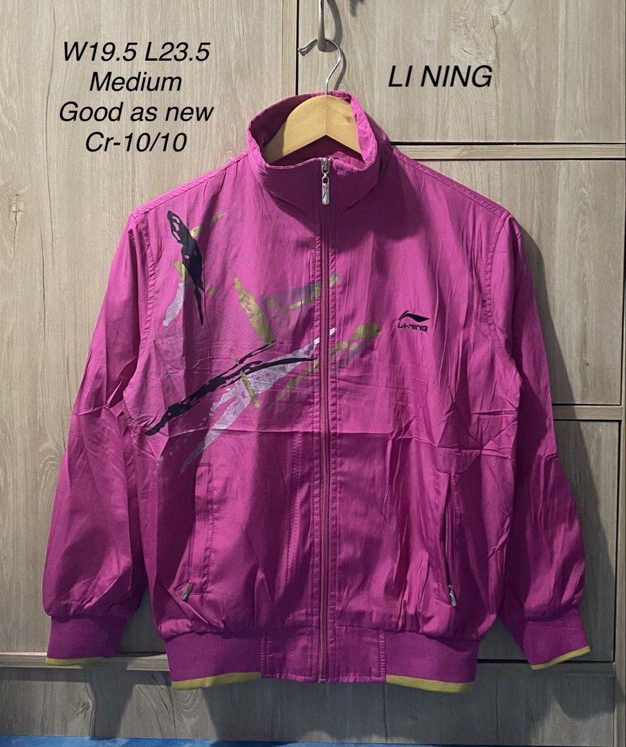 Li ning Wind breaker jacket (Category: Coats, Jackets and Outerwear) located in Binan City. Submitted by rnj_affordable (Listing ID 1466990026, Image 1). Description: like new.