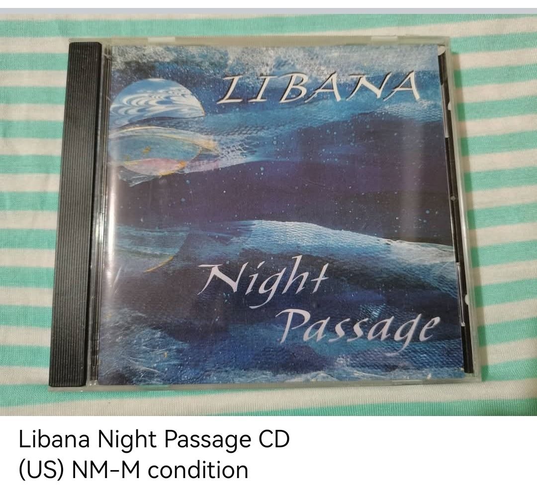 Libana Night Passage CD (unsealed) (Category: CDs & DVDs) located in Dangcagan. Submitted by cd_haven5 (Listing ID 1466996425, Image 1). Description: #FORSALE #FORSALE #FORSALE #Authentic #Legit #Original We only sell original items. All items posted are on hand. Please message me for availability of the item/s because the items are also posted on my other online stores. All items are imported unless stated PH. We also accept Pre-orders. Payment 