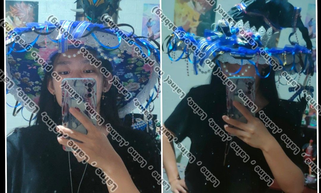 Lolita Witch Hat (Category: Hats & Beanies) located in Baguio. Submitted by cutie_bearstraw (Listing ID 1464270832, Image 1). Description: Lolita Witch Hat no Flaws Still New Brand Miniso ‼️ Warning: No stealing/photo grabbing(Daming magnanakaw ng pics for Scamming )‼️.