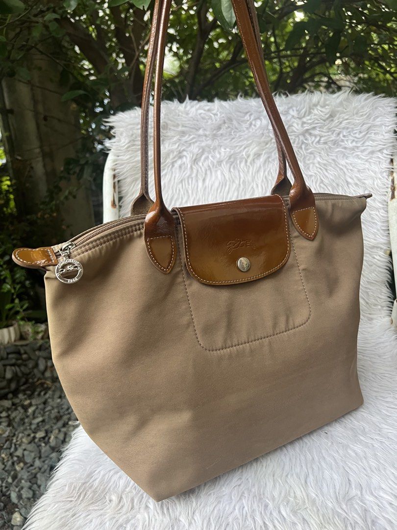 Longchamp Taupe (Category: Tote Bags) located in General Trias. Submitted by mybag2025 (Listing ID 1467068242, Image 2). Description: Good condition Waterproof No holes.