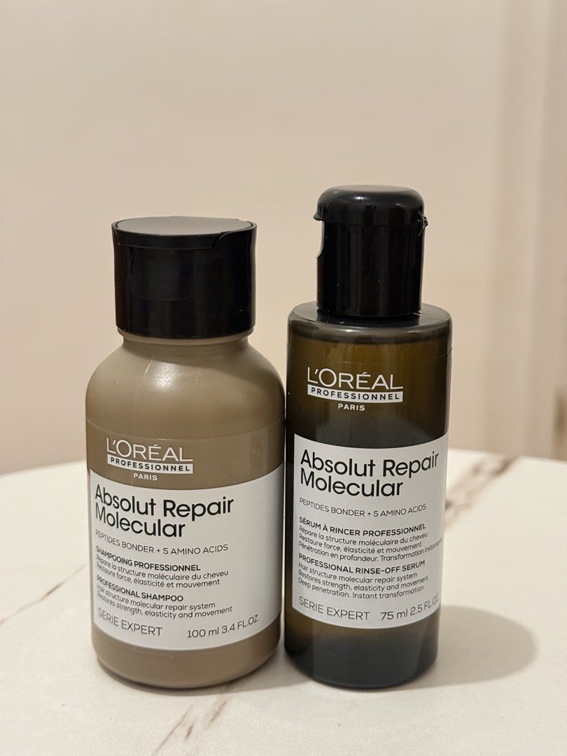 Loreal Molecular hair repair kit (Category: Hair) located in Quezon City. Submitted by quirksandcurls (Listing ID 1467115453, Image 1). Description: .