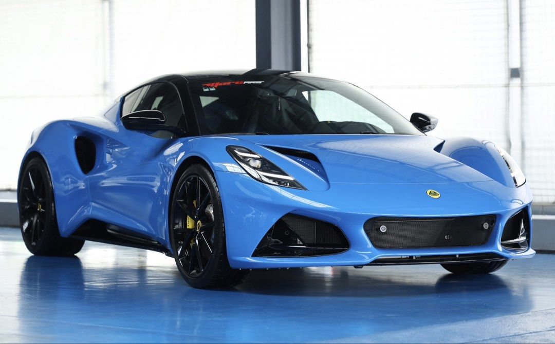 Lotus EMIRA Auto (Category: Used Cars) located in Quezon City. Submitted by marcars_trading (Listing ID 1467001935, Image 2). Description: 2024’s Lotus EMIRA V6 First Edition 9.280M (neg) trade in ok GOOD as BRANDNEW! GUARANTEED IMMACULATE and VERY FRESH CONDITION Must see to appreciate & compare - Locally Purchased from Lotus BGC - Autohub - Mileage is 6Tkms ONLY - Complete owner’s manual booklets & spare key - 1 of 1 color: SENECA BLUE - Full P