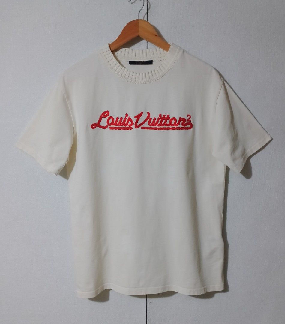 Louis Vuitton ❌Nigo embroidered (Category: Tshirts & Polo Shirts ) located in Iligan City. Submitted by jh_pr0 (Listing ID 1467091875, Image 1). Description: Lōúîs Vûíttõnn❌NÎGØ (embroidered) Good as new Dimes: 21x28 Color rate: 9.9/10 No issue Mine: 1500+sf.