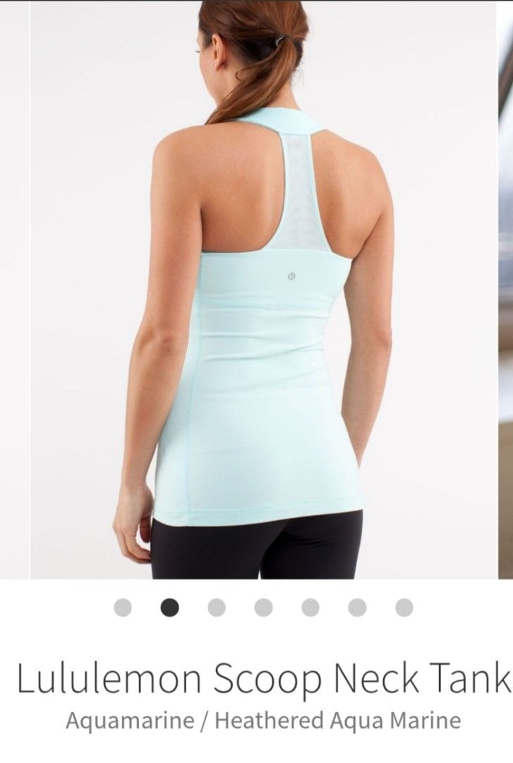 Lululemon Scoop Neck Tank dot 4 (Category: Activewear) located in Lingayen. Submitted by jhaytrqza (Listing ID 1467015492, Image 2). Description: 9.5/10 COLOR RATE USED GOOD CONDITION WASHED NEED REWASH COLOR MAY VARY DUE TO CAMERA LIGHTING 🔖499 /best offer Bpi/gotyme payment first shipping via j&t 📍Pangasinan.