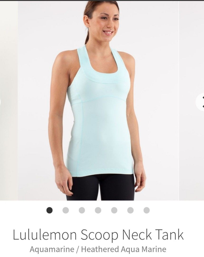 Lululemon Scoop Neck Tank dot 4 (Category: Activewear) located in Lingayen. Submitted by jhaytrqza (Listing ID 1467015492, Image 1). Description: 9.5/10 COLOR RATE USED GOOD CONDITION WASHED NEED REWASH COLOR MAY VARY DUE TO CAMERA LIGHTING 🔖499 /best offer Bpi/gotyme payment first shipping via j&t 📍Pangasinan.