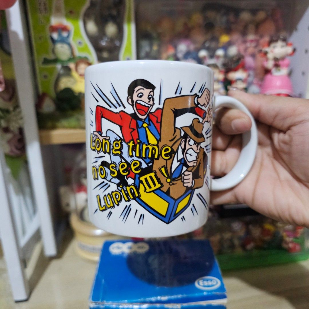 Lupin the 3rd Anniversary Ceramic Mug (Category: Dinnerware & Cutlery) located in Manila. Submitted by lovelylovesjapan (Listing ID 1467094047, Image 1). Description: 🌸The item is on-hand and authentic from Japan 🌸Mode of Payment (MOP): GCASH/Bank Transfer 🌸Mode of Delivery (MOD): J&T or Lalamove (Shipping every Saturday and Sunday) Notes: 🩷Breakable items are packed with care and caution. Seller will not be held liable for any damages incurr