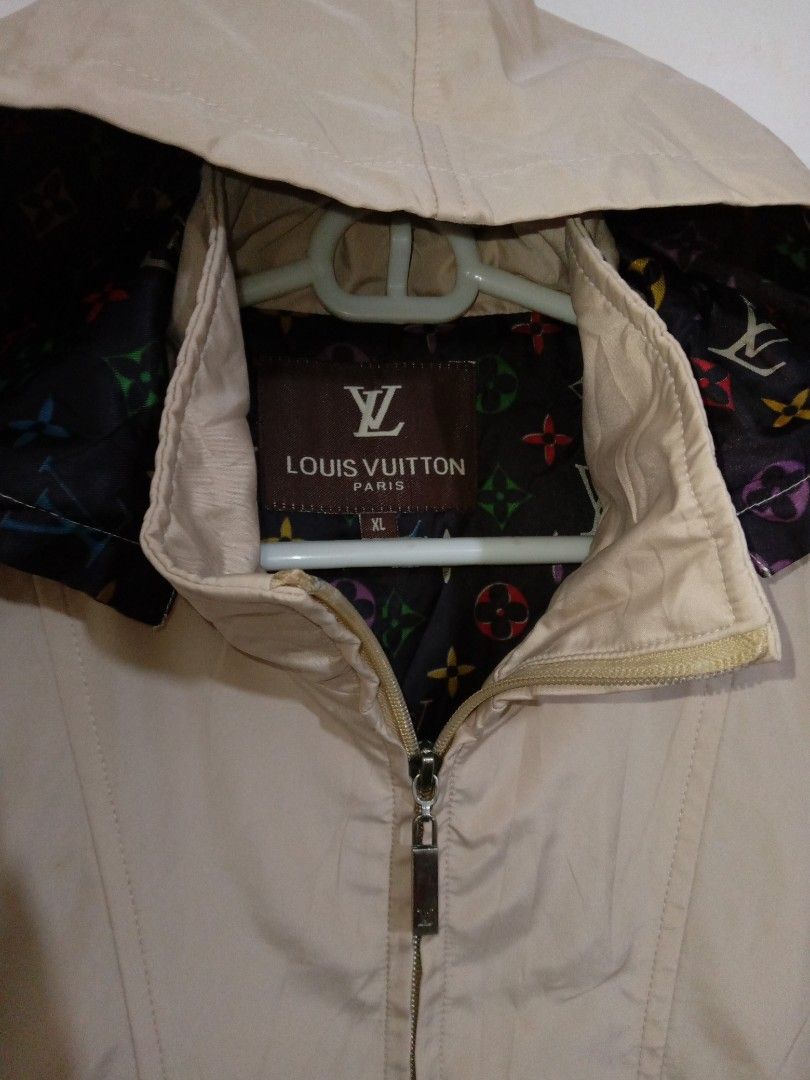 LV jacket with detachable hood (Category: Coats, Jackets and Outerwear) located in Akbar. Submitted by bethlehema07352 (Listing ID 1466985966, Image 3). Description: .