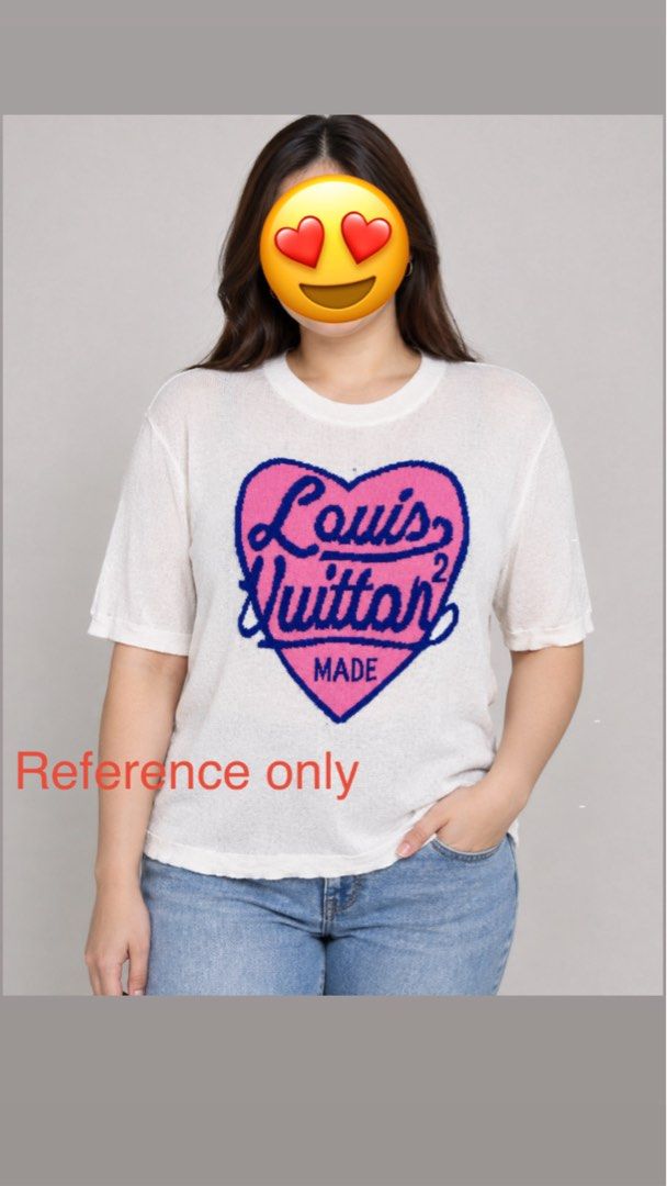 LV knitted blouse (Free shipping) (Category: Blouses) located in General Santos City (Dadiangas). Submitted by amorhesthrift (Listing ID 1463701364, Image 1). Description: Size-L-XL.
