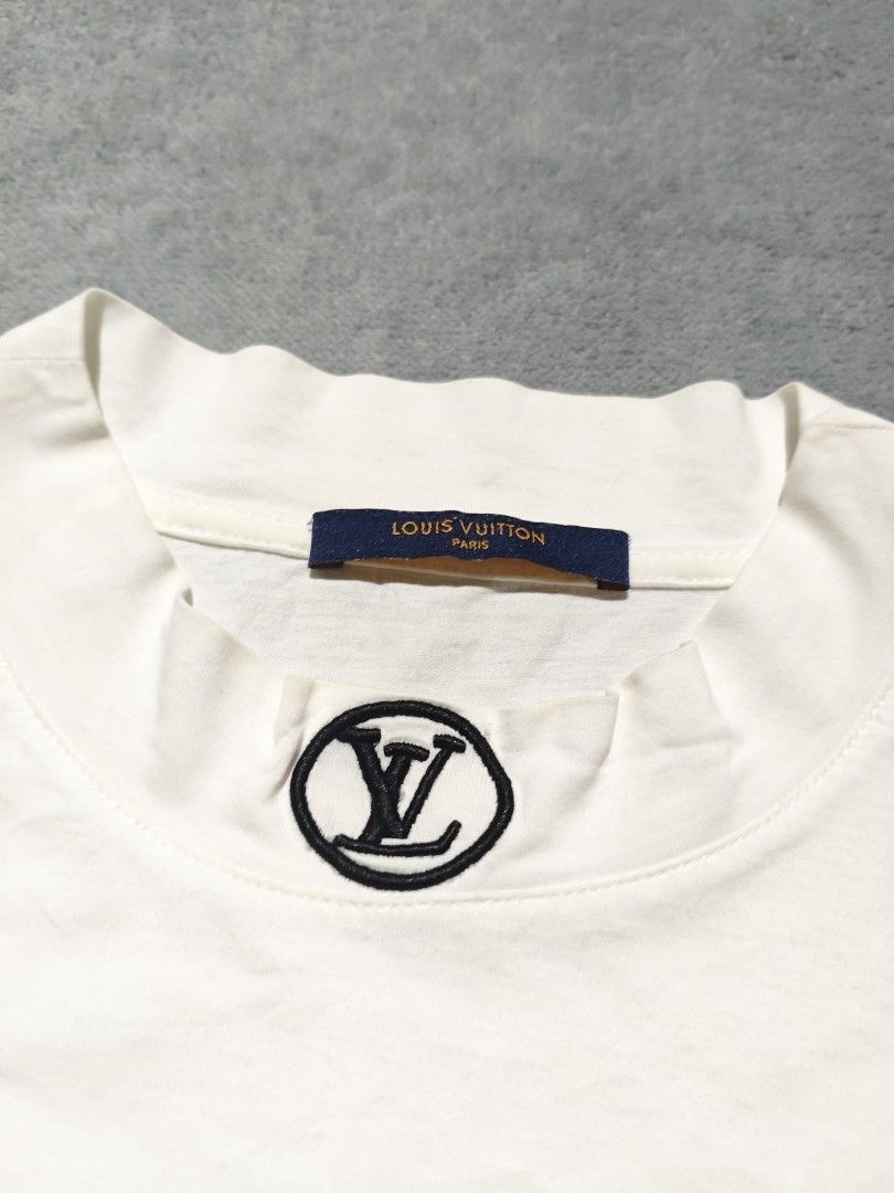 LV mock neck Tee (Category: Formal Shirts) located in Dagupan City. Submitted by johnny.flips (Listing ID 1467105656, Image 2). Description: 23.5W 29L good condition needs wash/pin holes.