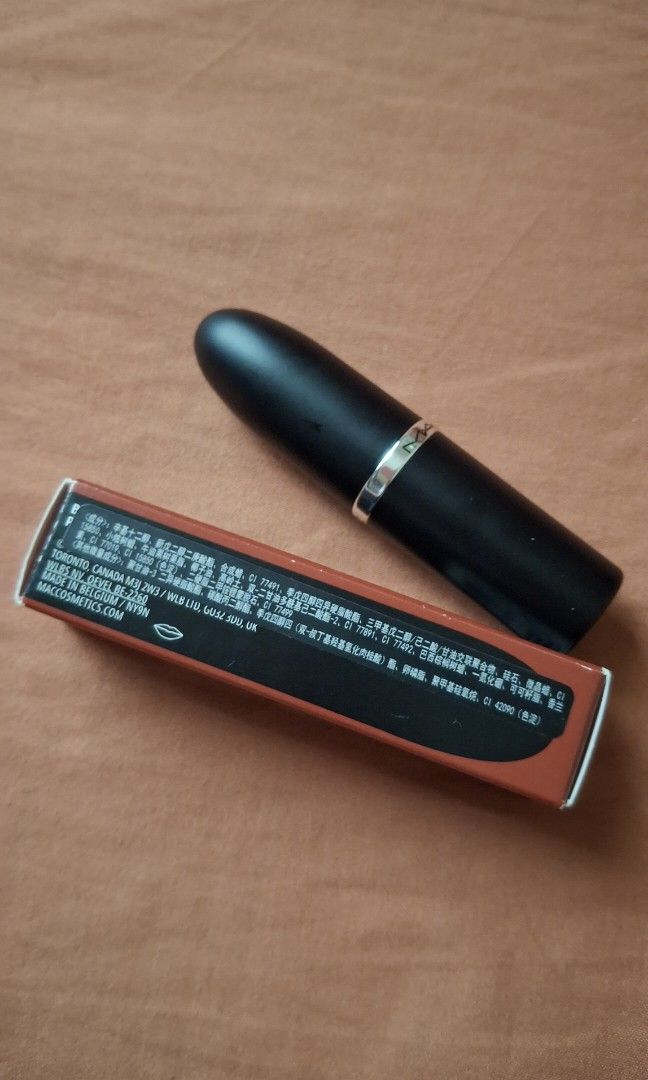 Macximal Matte Lipstick (Category: Makeup) located in Cebu City. Submitted by shielamarie_8 (Listing ID 1467021227, Image 3). Description: Bought in Shanghai China 🇨🇳 Macximal 662 Sugar Dada Matte Mac brand .